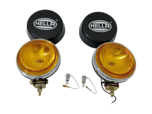 Paar hella rund nebel - hella, lampe